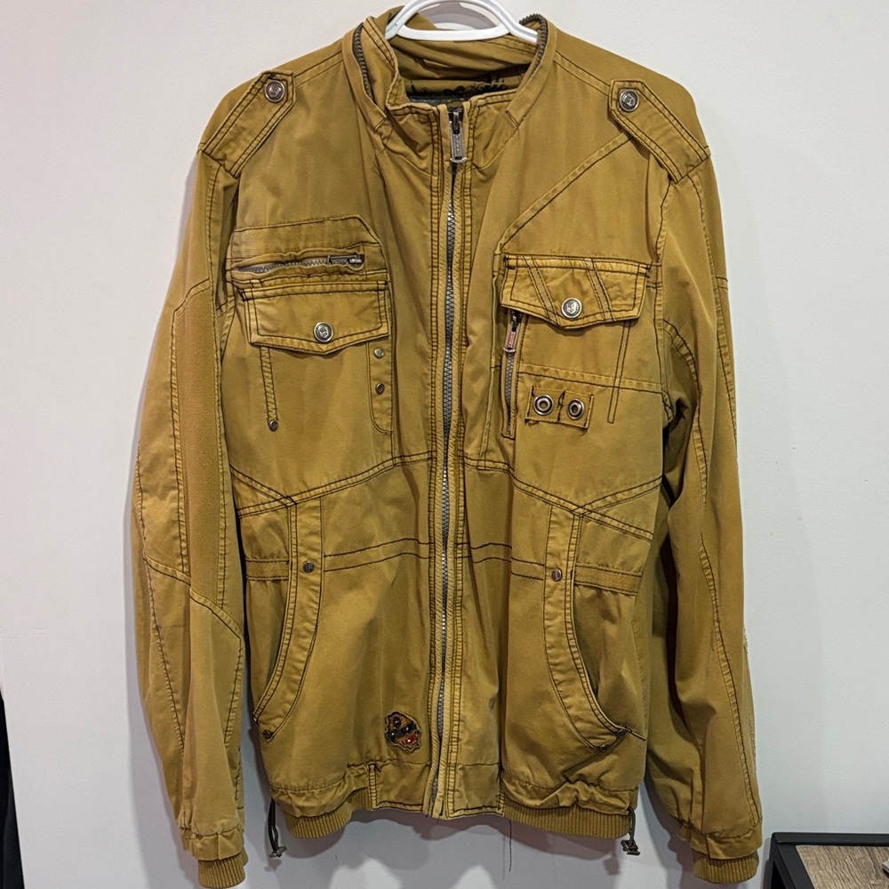 Fusai heavily detailed mens jacket